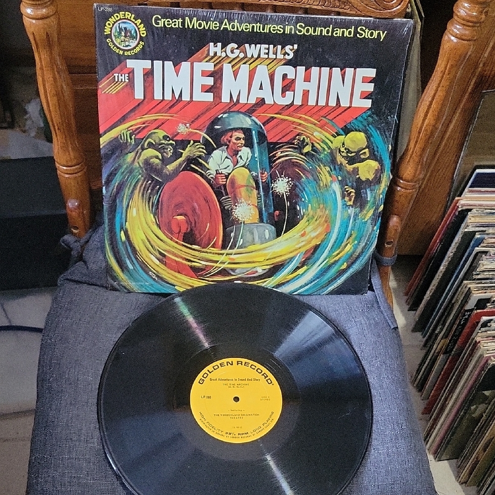 H.G. Wells'~ The Time Machine~ Vinyl Record~ Original Motion Picture LP 1977